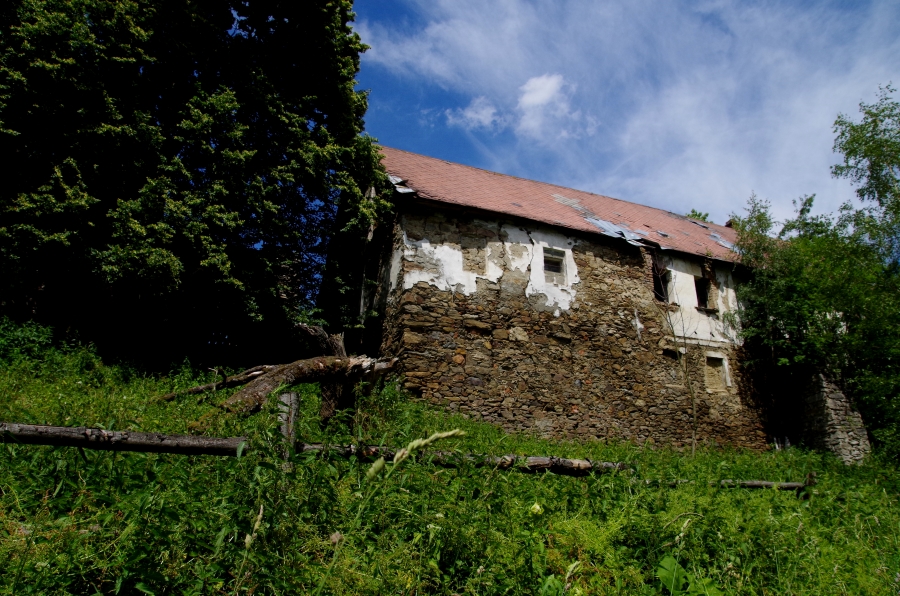 Sudeckie wsie widma - opuszczone domostwa