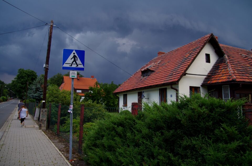Jak poznać swoje miasto - Giszowiec - burza tuż tuż